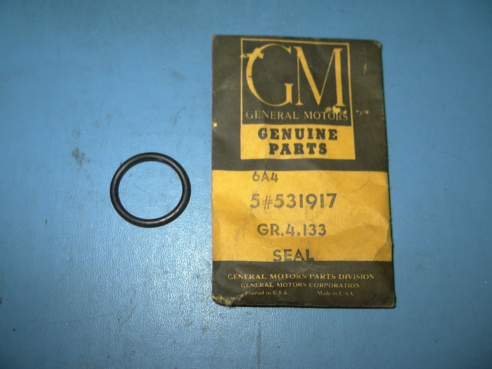 1958 - 1964 GM Transmission Filler Pipe "O" Ring Seal NOS # 531917