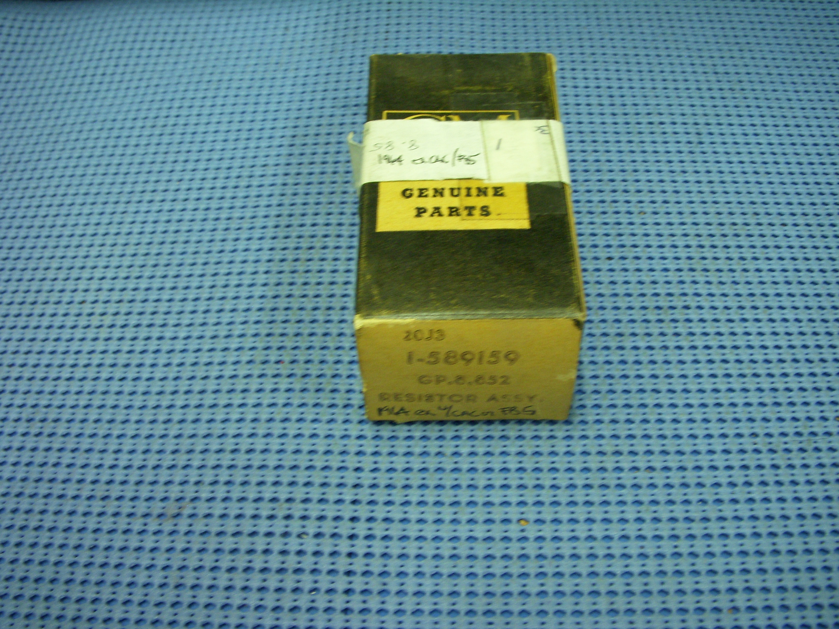 1964-1965 Oldsmobile Heater Blower Motor Resistor NOS # 589159