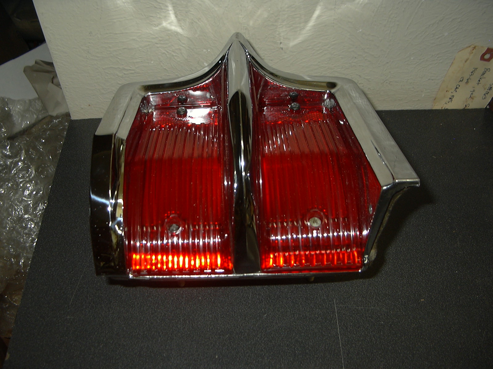 1963 Oldsmobile Tail Lamp Assembly, Right Hand NOS # 926958. Picture 2