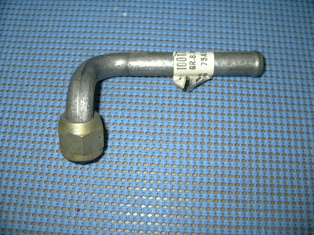 1981 GM Heater Inlet Pipe at Engine NOS # 10017799