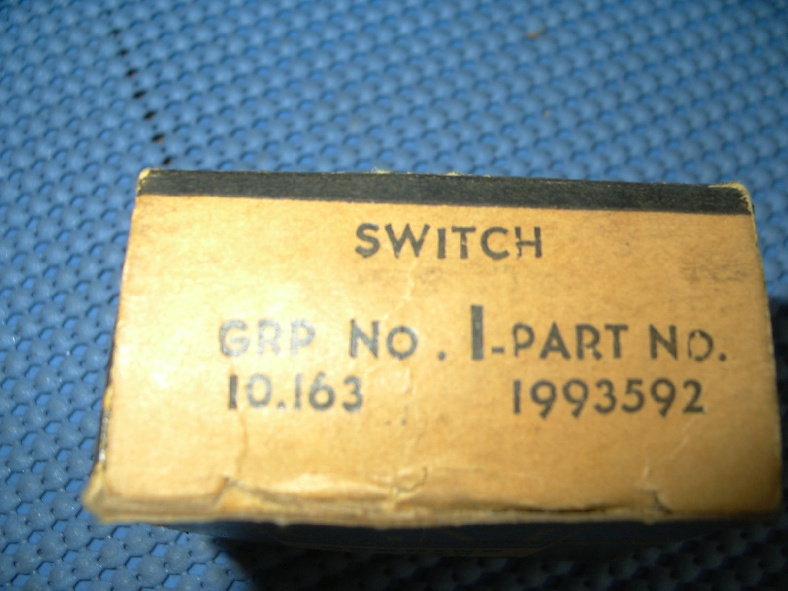 1963 Pontiac Windshield Wiper Switch NOS # 1993592