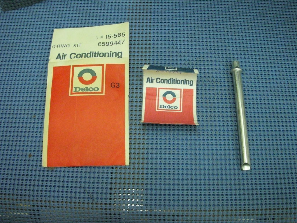 1973 - 1978 GM A/C Expansion Valve Internal and External Connector Tube Kit NOS # 6598831