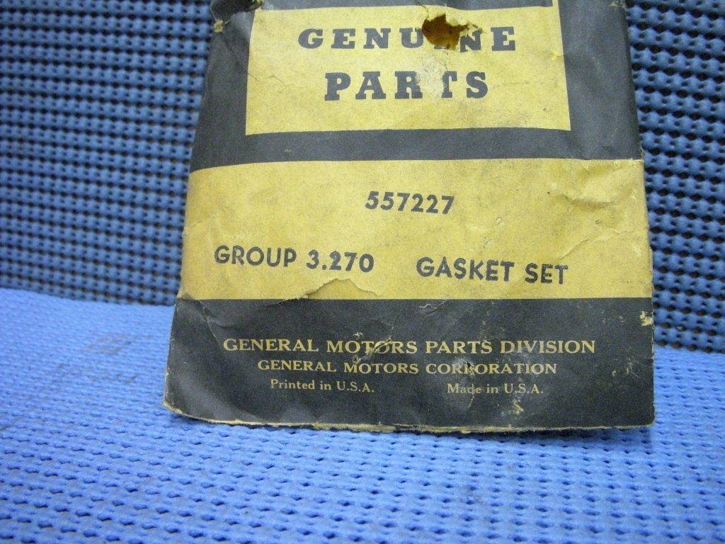 1949 - 1953 Oldsmobile Exhaust Manifold Gasket Set NOS # 557227