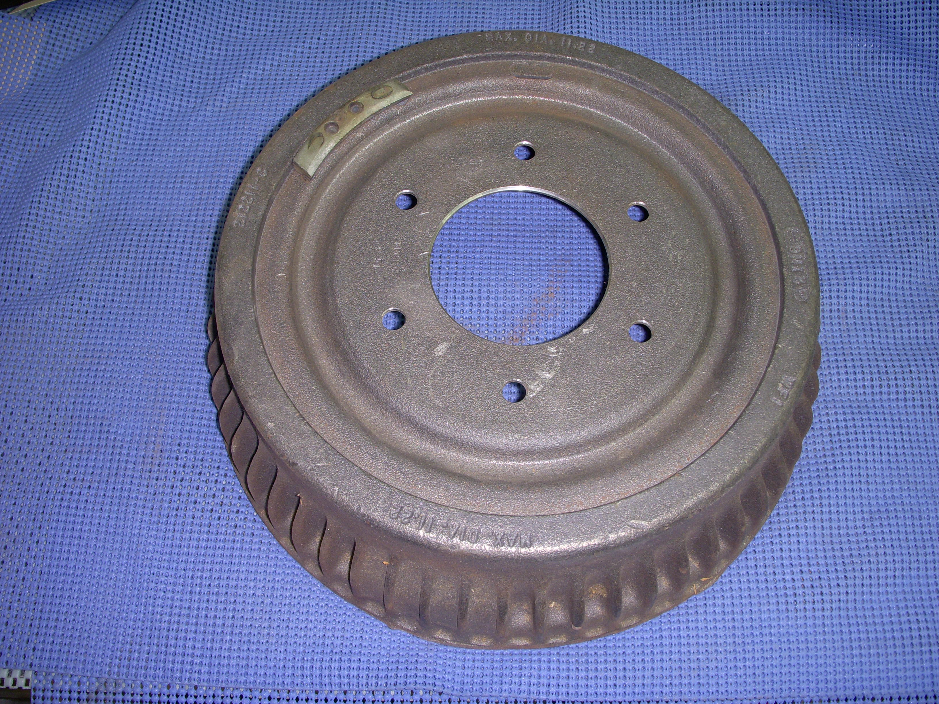 thumbnail image 2 of Old Parts Source Rear Brake Drum – 1936-1950 Chevy GMC 1/2 Ton Pickup – BD 1000 / 601895 2 of 5
