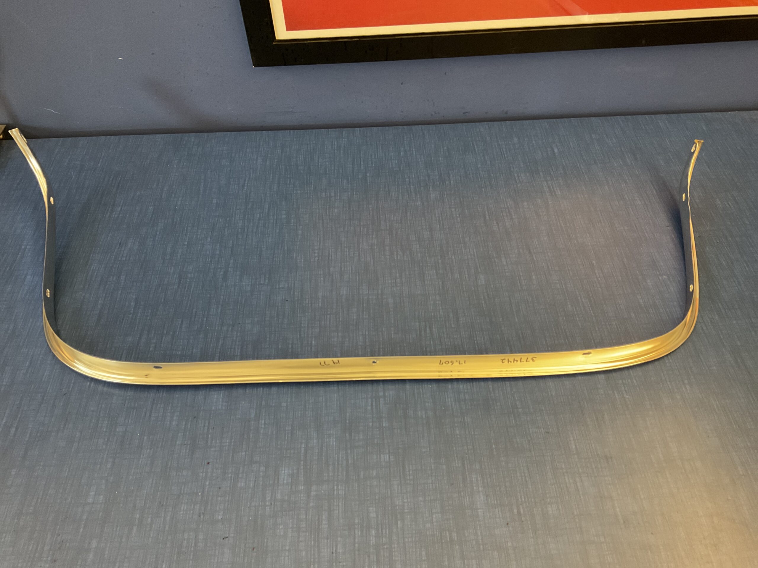 1977 Chevrolet Pickup NOS Right Hand Box Side Rear Wheel House Molding ...