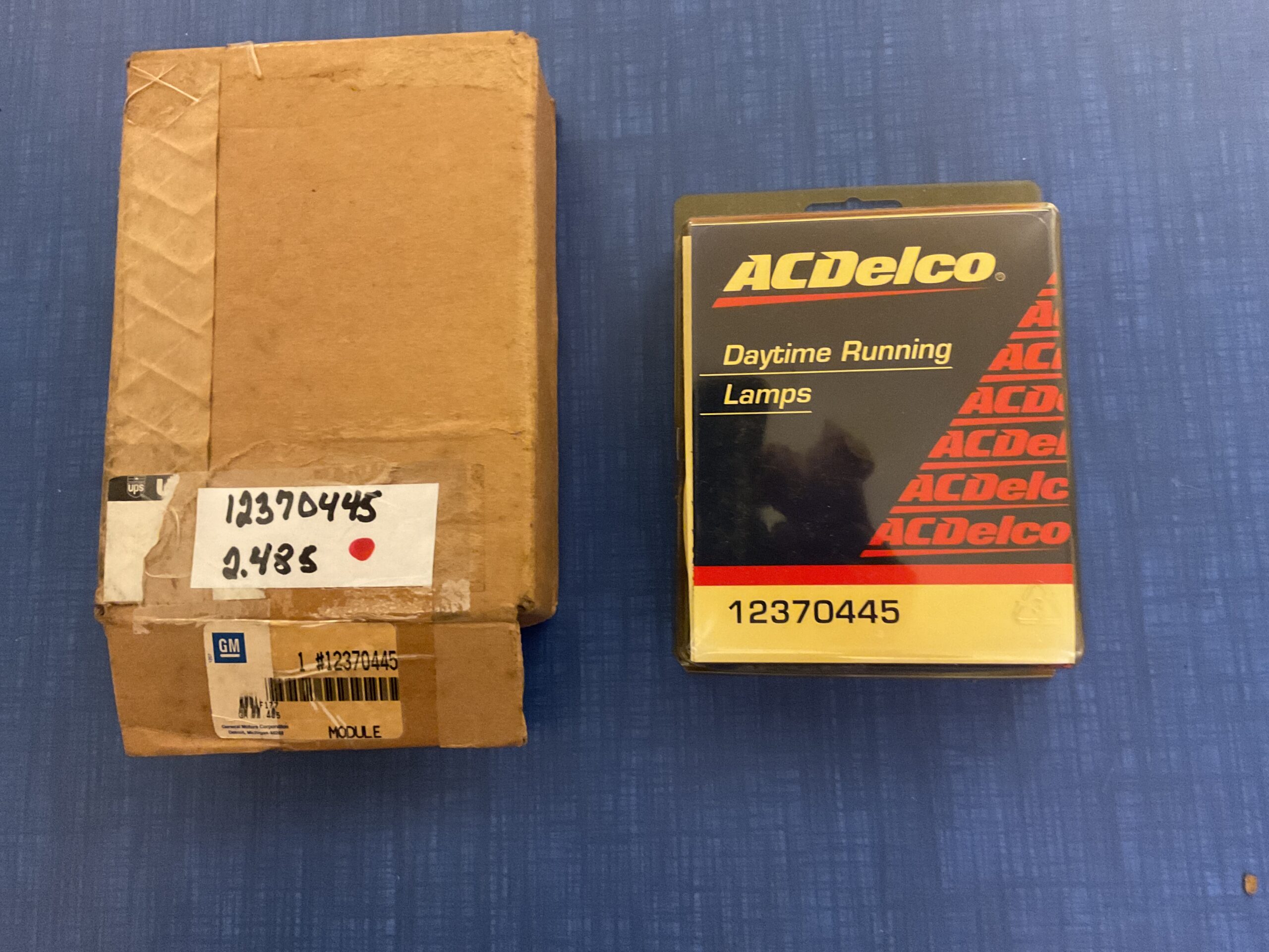 1997 and Newer General Motors NOS Daytime Running Lamps Module Package ...